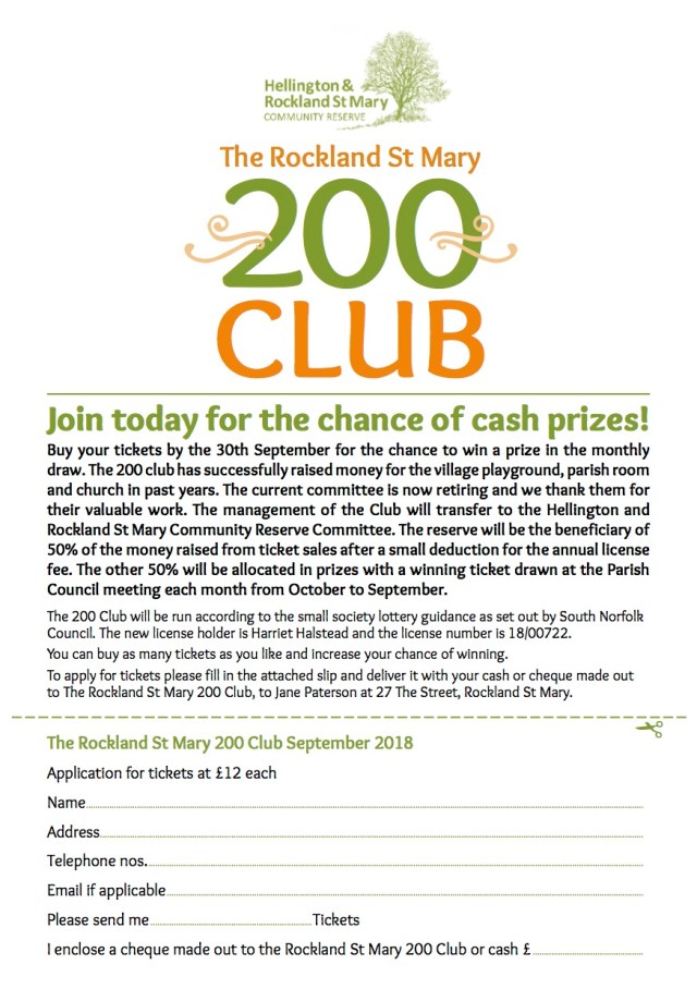 HRCR 200 club A5 flier