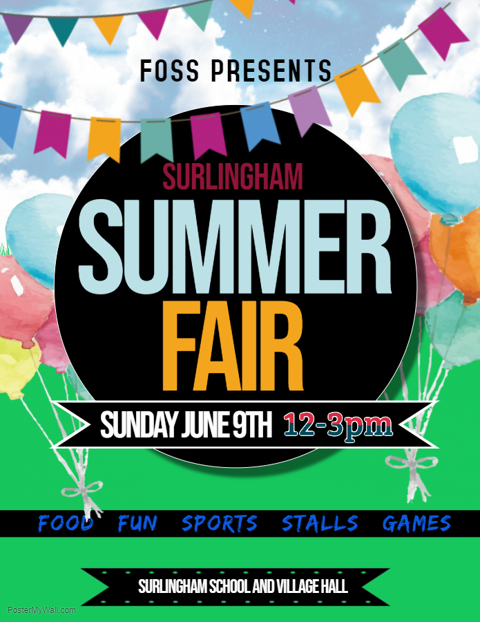 Fair initial poster for newsletter