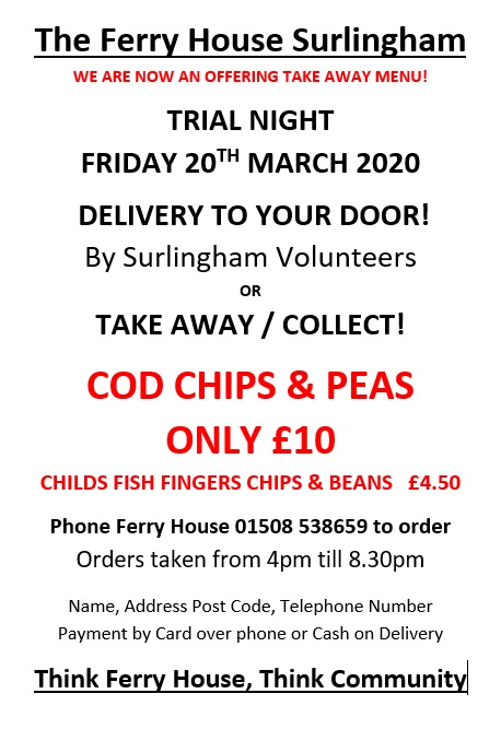 delivery - fish and chips trial