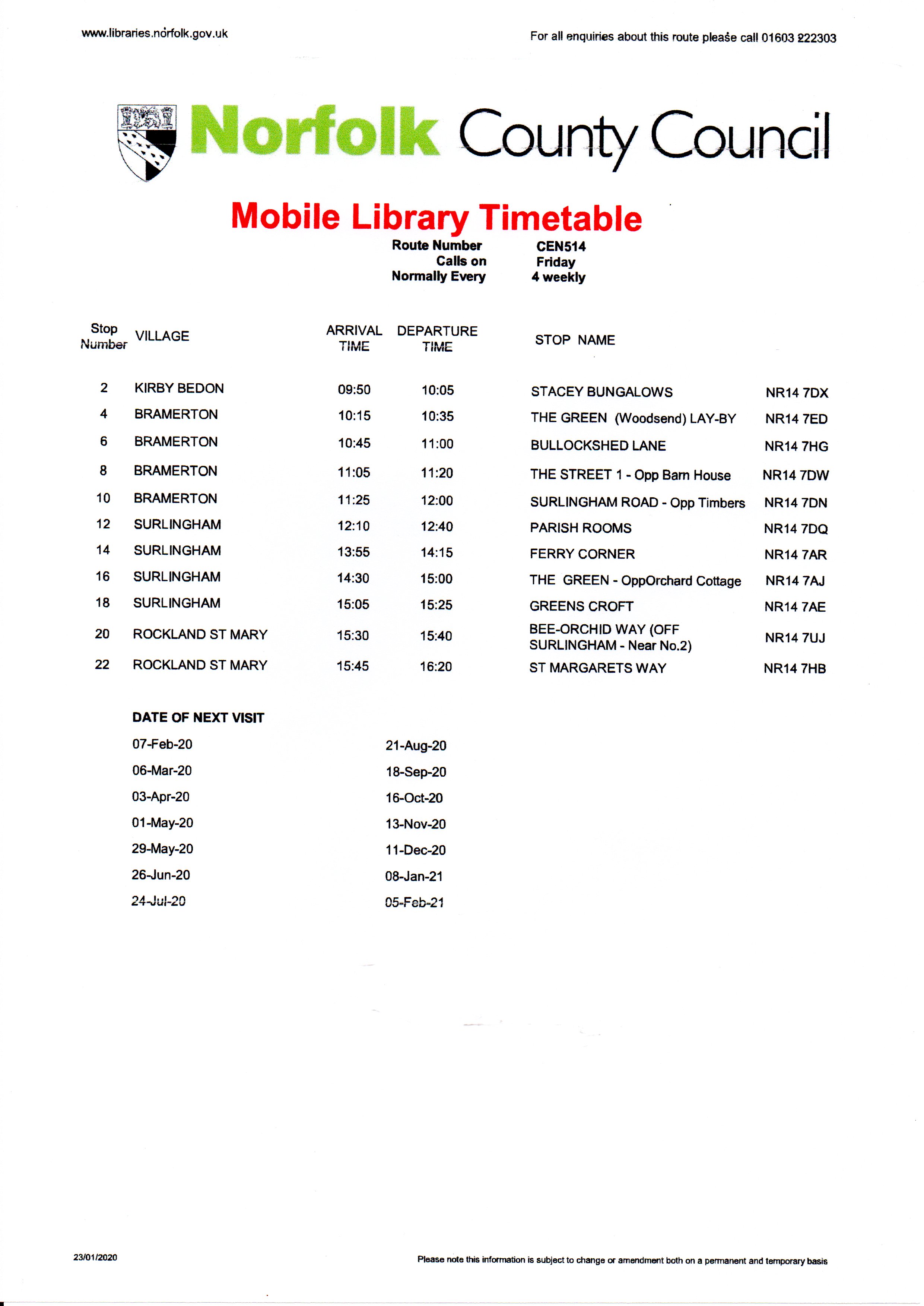 Mobile Library 101020